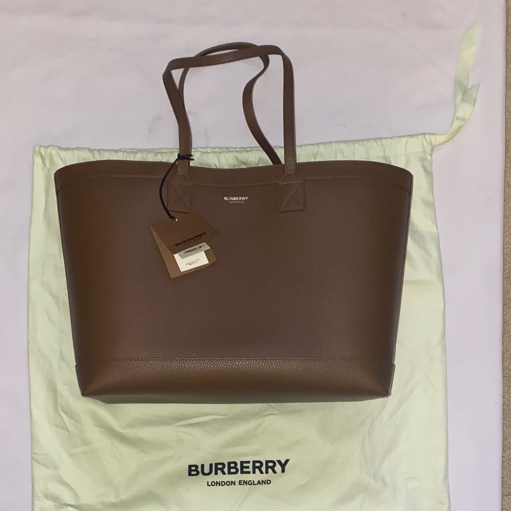 Burberry London Tote Earth Color Medium